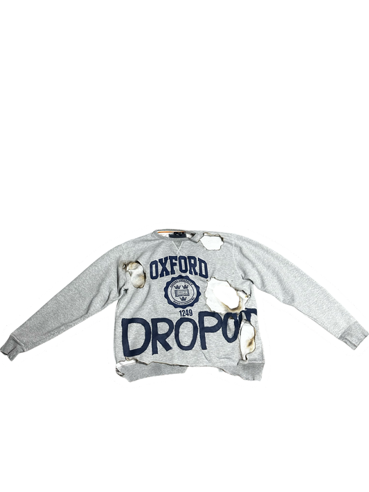 SINGED OXFORD DROPOUT CREW